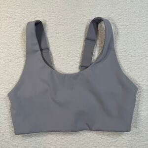 Harper Wilde womens Flex Convertible Sports Bra steel blue sz medium high impact